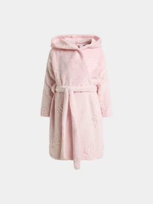 Exact Younger Girl's Pink Glow In The Dark Gown 