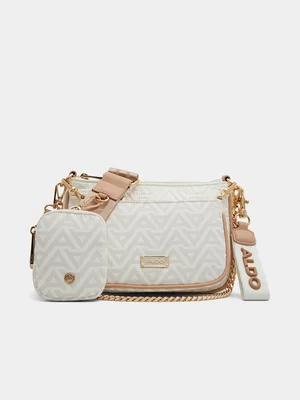 Women's Aldo Cream Acerar Crossbody Handbag