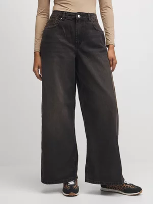 Jet Women's Brown Tint Baggy Jeans