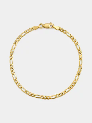 Yellow Gold Vermeil Figaro Bracelet