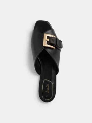 Luella Buckle Slip In Sandals