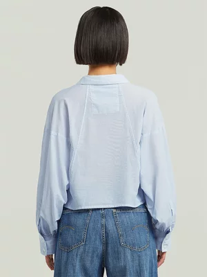 G-Star Women's Acro Balloon Blue Shirt