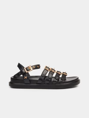 Women's Rock&Co Black Supreme 15 Sandals
