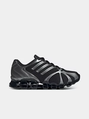 adidas Originals Women's Mega Ghostride Black/Silver Sneaker