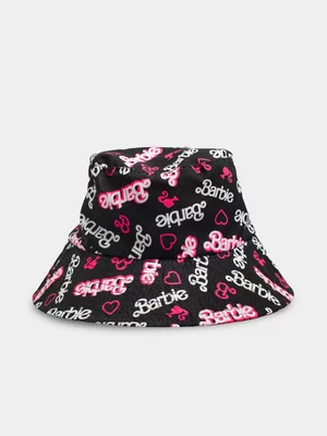 Barbie Black Tweens Bucket Hat