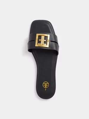 FF Hardware Slip On Sandals