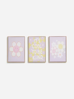 Jet Home 3Pc Cool To Kind Wallart 