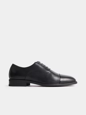 Markham Men's Premium Lace Up Black Shoe