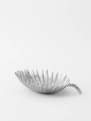 AH Aluminium Palm Leaf Bowl 