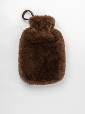 Plush Faux Fur Hot Water Bottle 2L