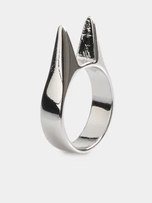 Redbat Unisex Silver Ring