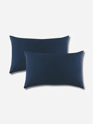 Volpes Cotton 200tc Midnight Blue Pillowcase Pair