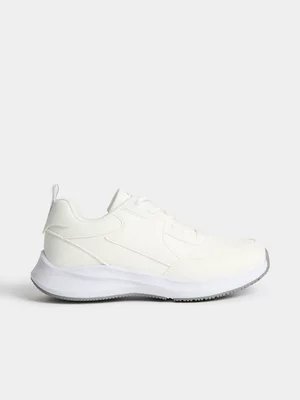 TS Junior Grade-School BTS Sport White Sneakers 