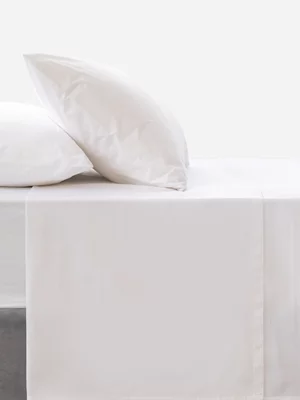 Volpes Egyptian Cotton 600tc White Flat Sheet