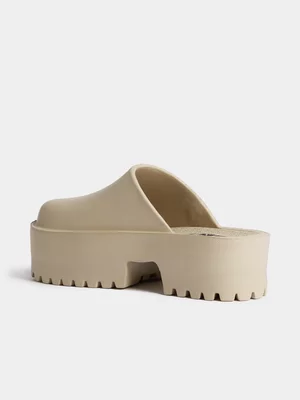 The FIX Women's Natural Chunky Platforms 