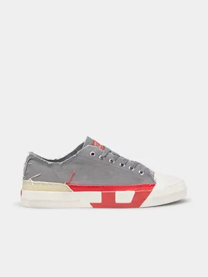 Men's Diesel Grey S-D-Verse Low Sneakers