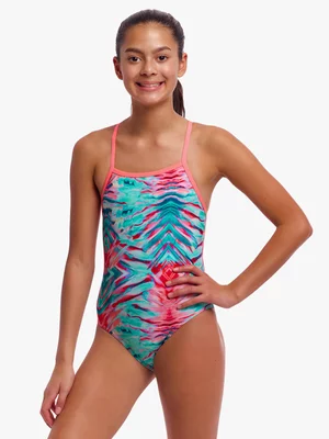 Funkita Girls Strapped In Ripple Reflect Swimsuit