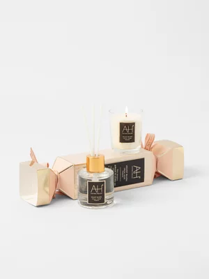 AH Velvet Blush Diffuser & Candle Gifting Cracker Set