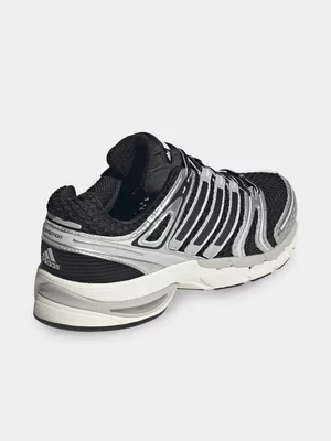 adidas Originals Men's Adistar Control 5 Black/Silver Sneaker