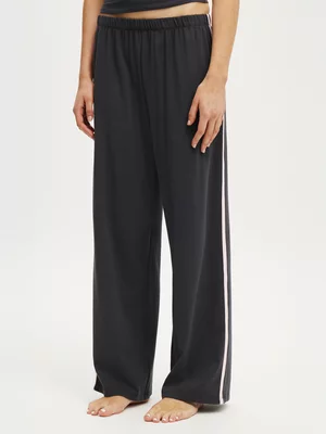 Women's Cotton On Black Departure Lounge Wide Leg Pants