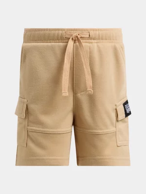 Exact Older Boy's Natural Fleece Utility Shorts