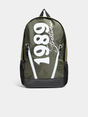 Jet Men's Fatigue/White 1989 Back Pack 