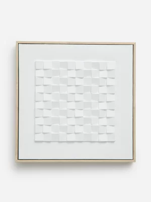 Jet Home Embossed Blocks Wall Art