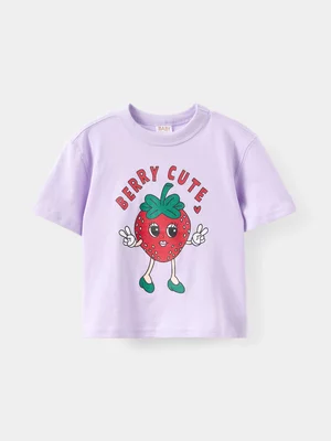 Cotton On Baby Purple Bobbi Graphic T-shirt