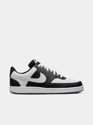 Mens Nike Court Vision Next Nature Black/White Sneakers 