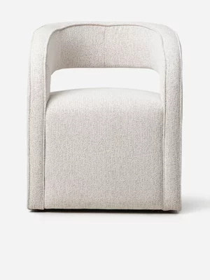 Rosario Swivel Dining Chair Present Natural