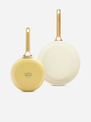 Greenpan Padova Reserve Frypan Set Yellow 2Pc