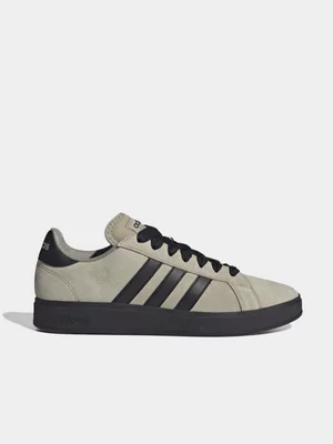 Men's adidas Grand Court Base 00s Stone Olive/Black Sneaker