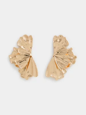 Flower Shaped Stud Earrings