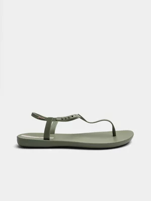 Women's Ipanema Luxo 2.0 Green Sandal