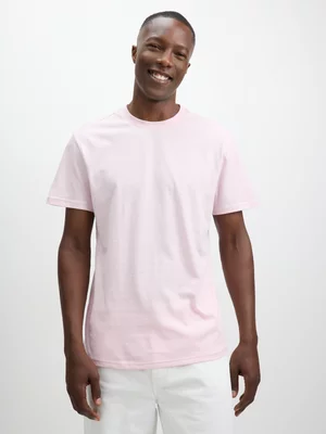 Jet Men's Soft Pink Crew Neck Tee