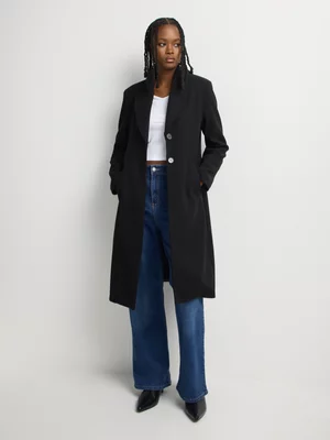 Lined Melton Coat
