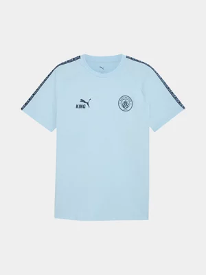 Puma Mens Manchester City King Light Blue Tee