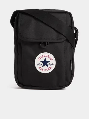 Converse Unisex Chuck Taylor Patch Crossbody Black Bag