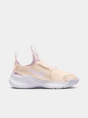 Nike Junior Pre-School Flex Runner 3 Peach/Lilac Running Shoes 