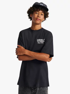 Vans Men's Style 001 Black T-Shirt