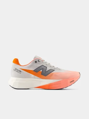 New Balance Mens FuelCell SuperComp Elite v5 Urgent Red/White Running Shoes 