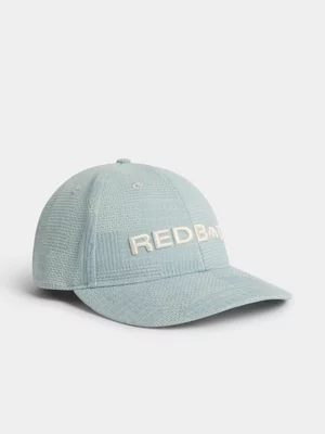 Redbat Unisex Curved Peak Textured Blue Cap
