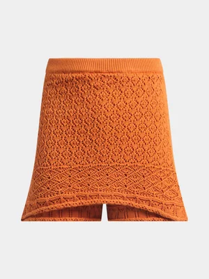 Girls Cotton Knit Skort