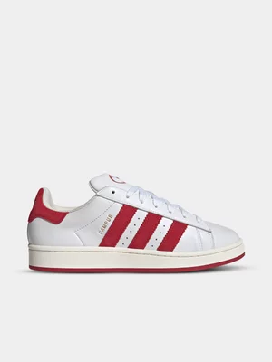 adidas Originals Women's Campus 00s White/Team Victory Red Sneaker