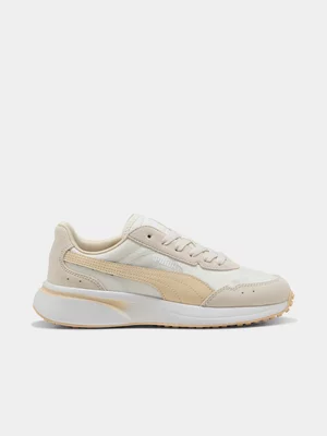 Puma Women's R78 Glance Warm White Sneaker
