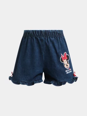 Jet Younger Girls Minnie Denim Shorts