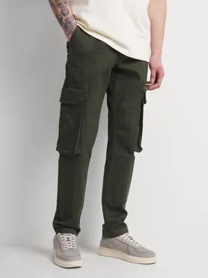 Union-DNM  Men's Workwear Cotton Dark Green Pants
