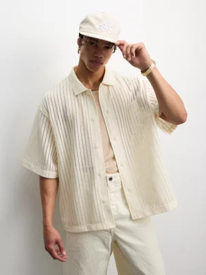 Redbat Classics Men's Ecru Shirt