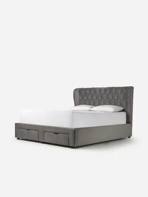 Harley Storage Bed LuxGuard Sesame Extra Length