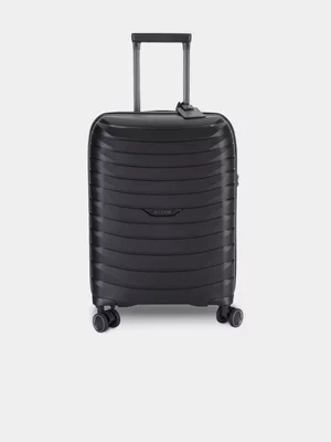 Cellini Black Carry On Trolley Case 45L